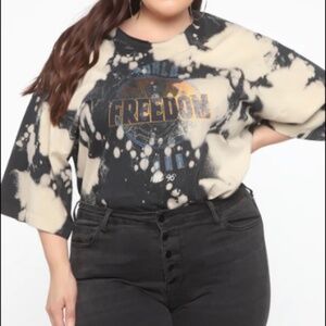 World Freedom Tour Distressed Tee